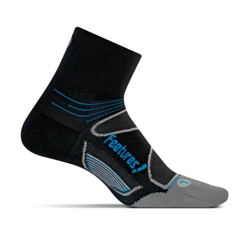 Elite Ultralight Quarter XL Black Brilliant Blue